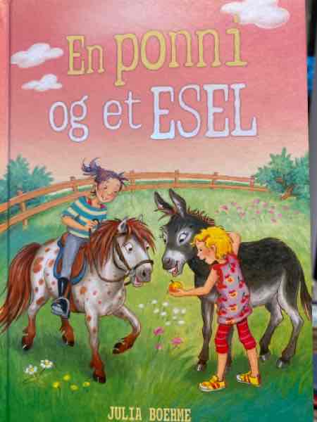 En ponni og et esel 