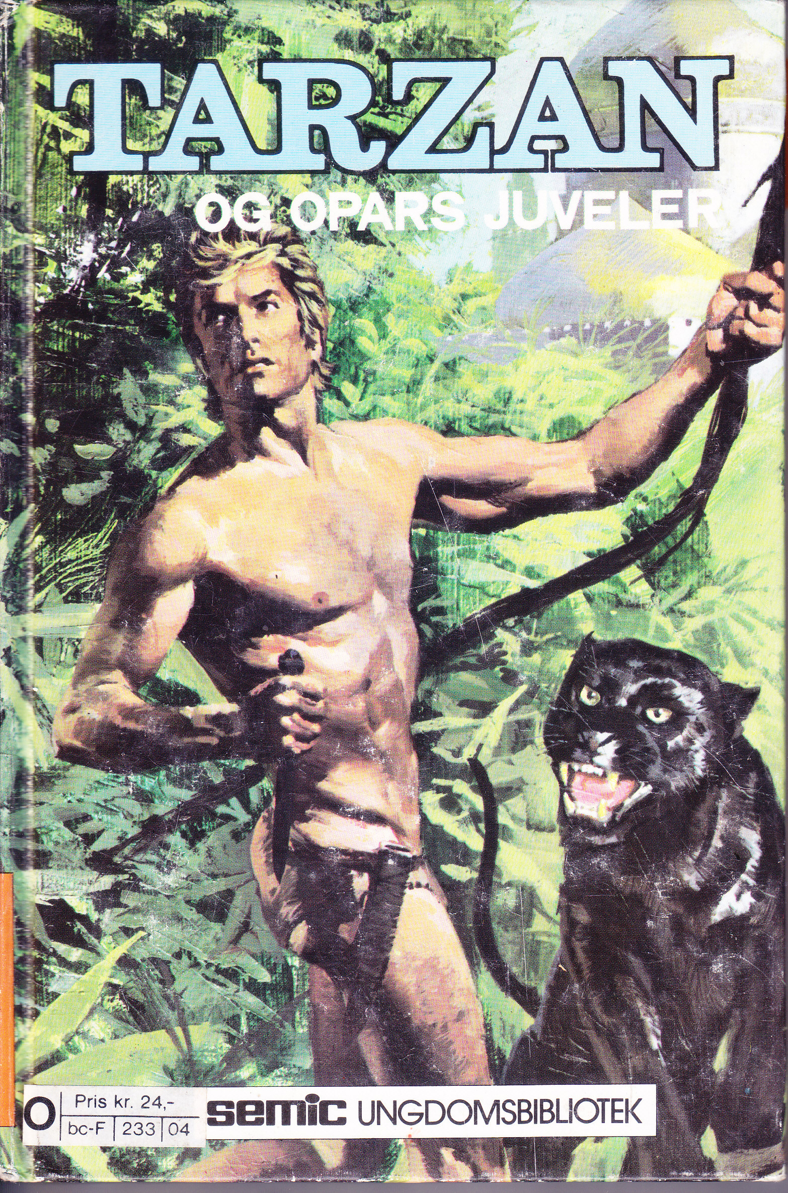 TARZAN "Og Opars Juveler" Bok