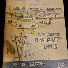 Fossekraften temmes. Bergenshalvøens kommunale kraftselskap 1920-1950 