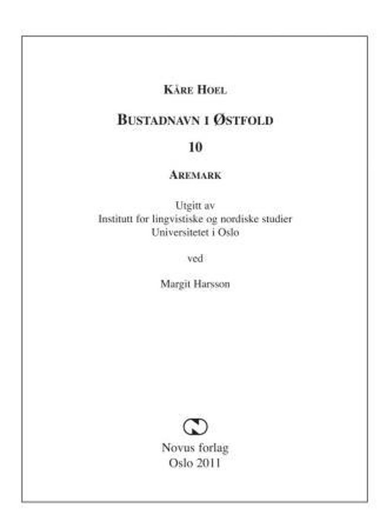 Bustadnavn i Østfold