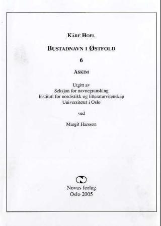 Bustadnavn i Østfold