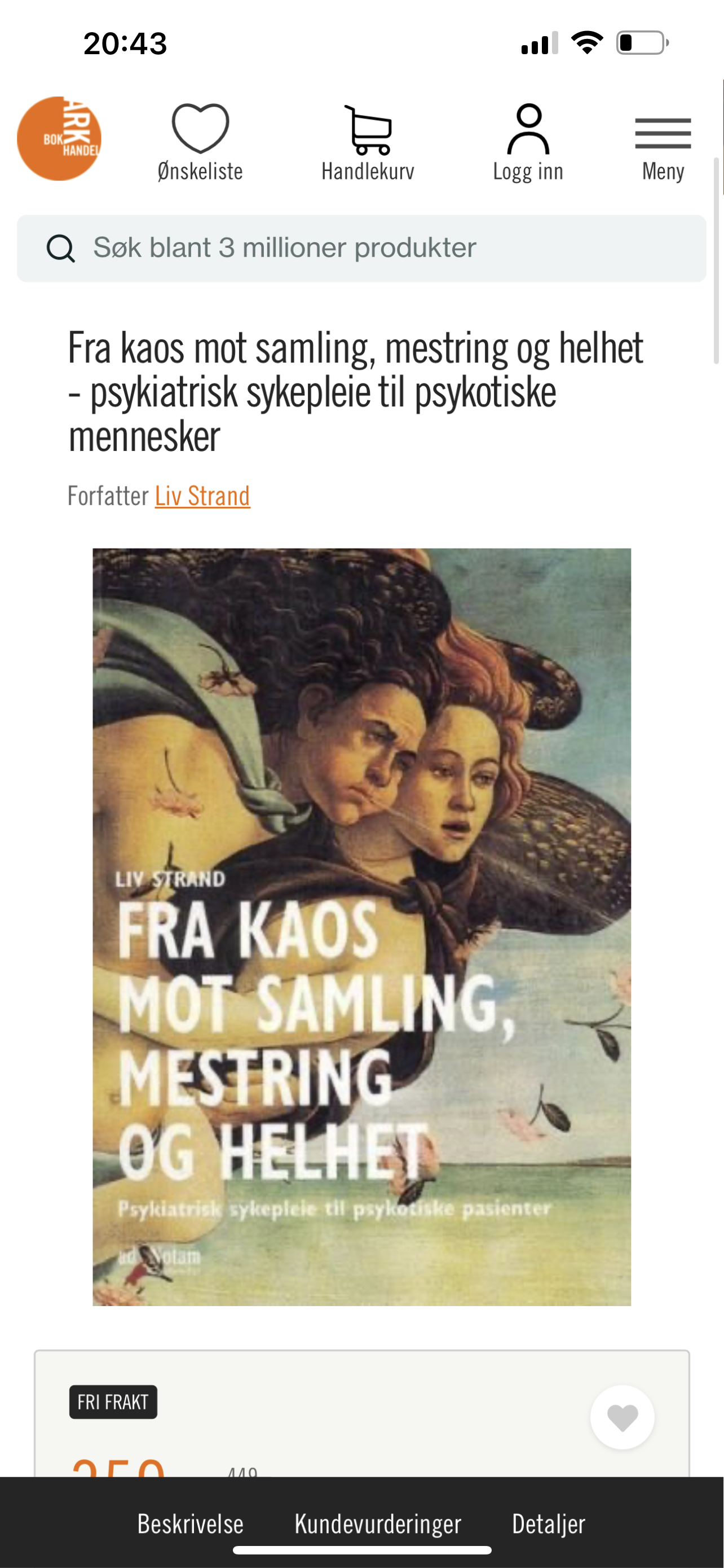 Fra kaos mot samling, mestring og helhet