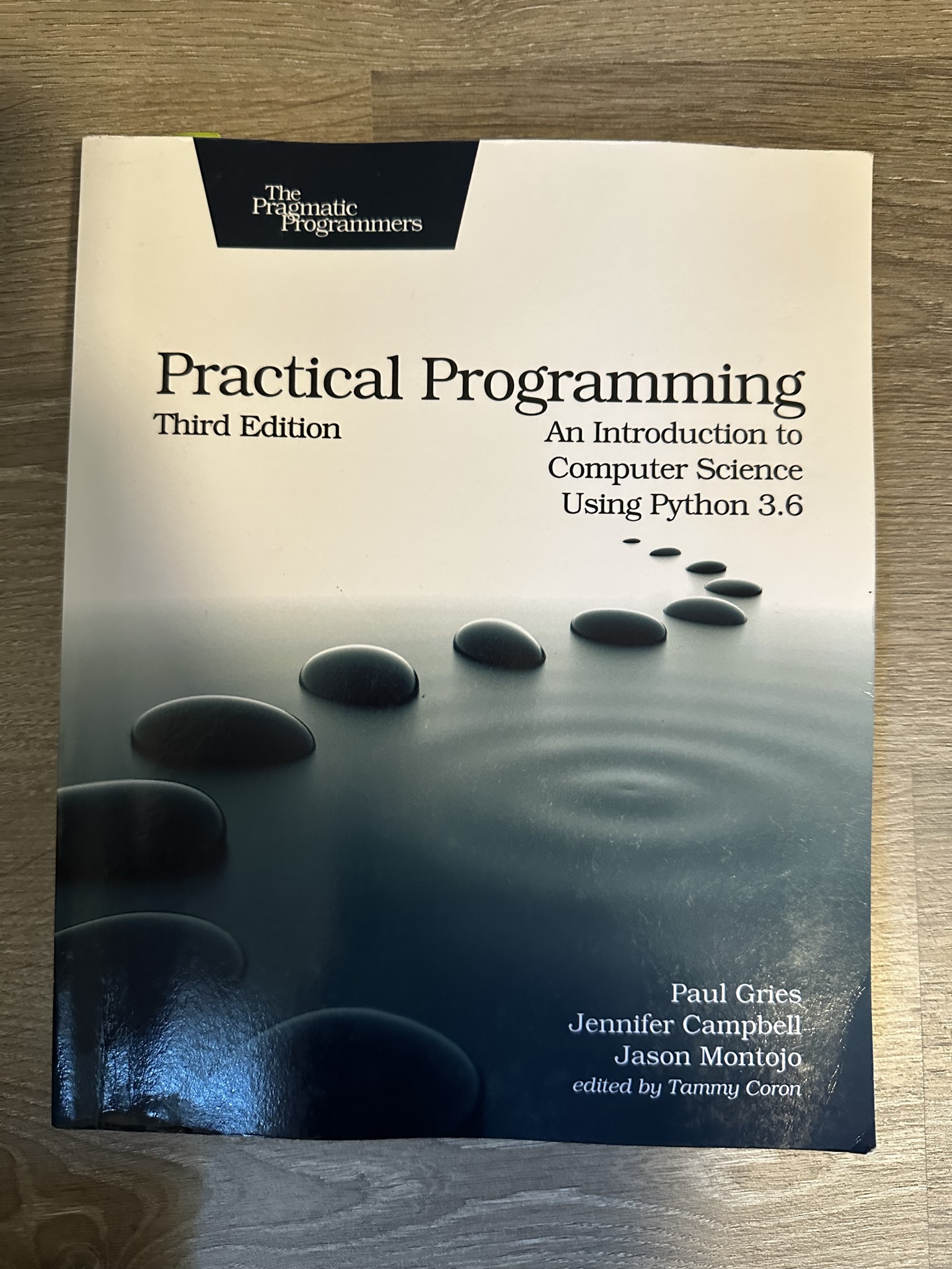 Practical Programming, Third Edition: An Introduction to Computer Science  Using Python 3.6 by Paul Gries, Jennifer Campbell, Jason Montojo