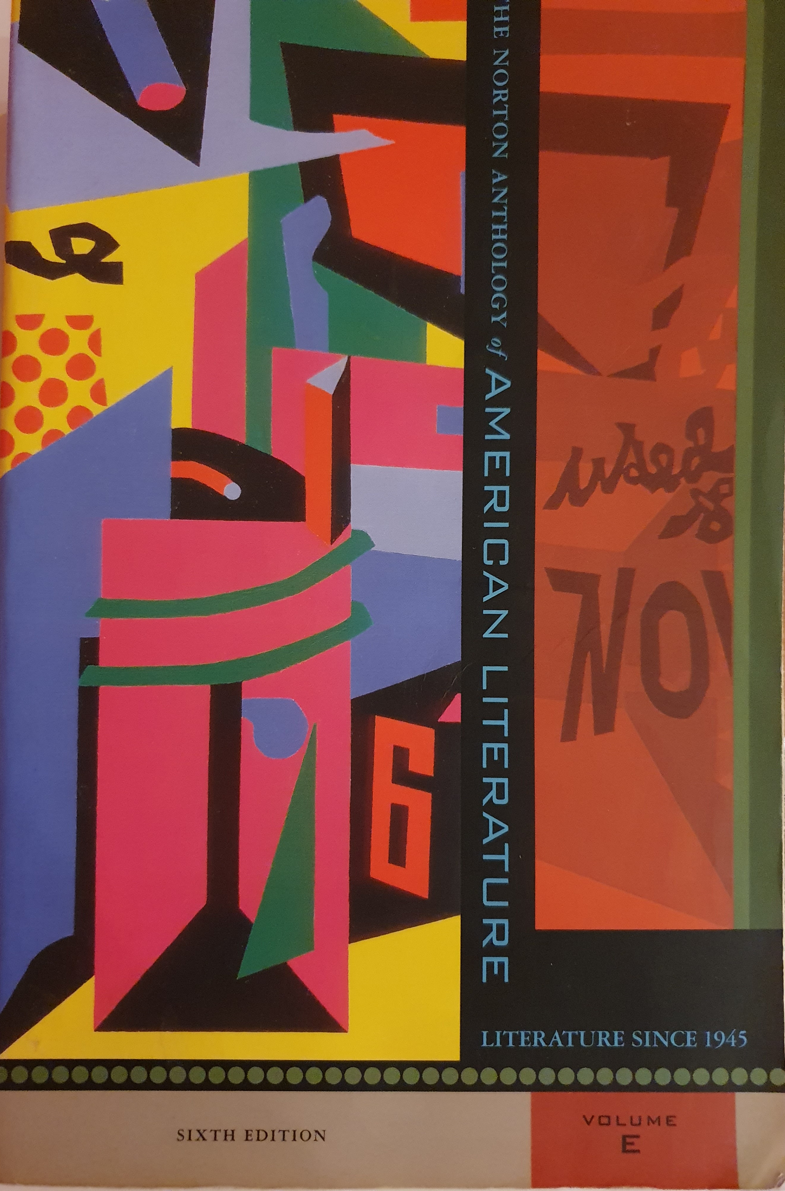 The Norton Anthology of American Literature volume E