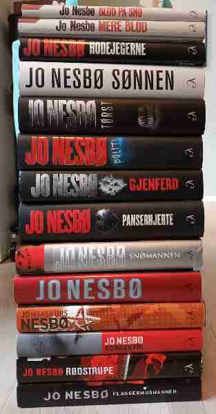 Jo Nesbø bokpakke