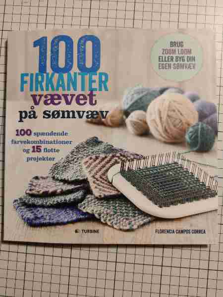100 firkanter vævet på sømvæv