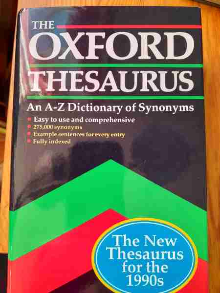 The Oxford thesaurus
