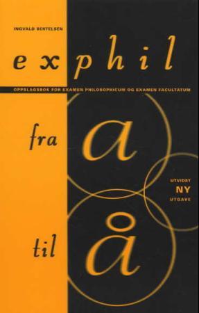 Exphil fra a til å