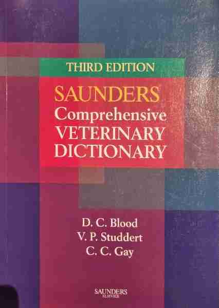 Saunders Comprehensive Veterinary Dictionary