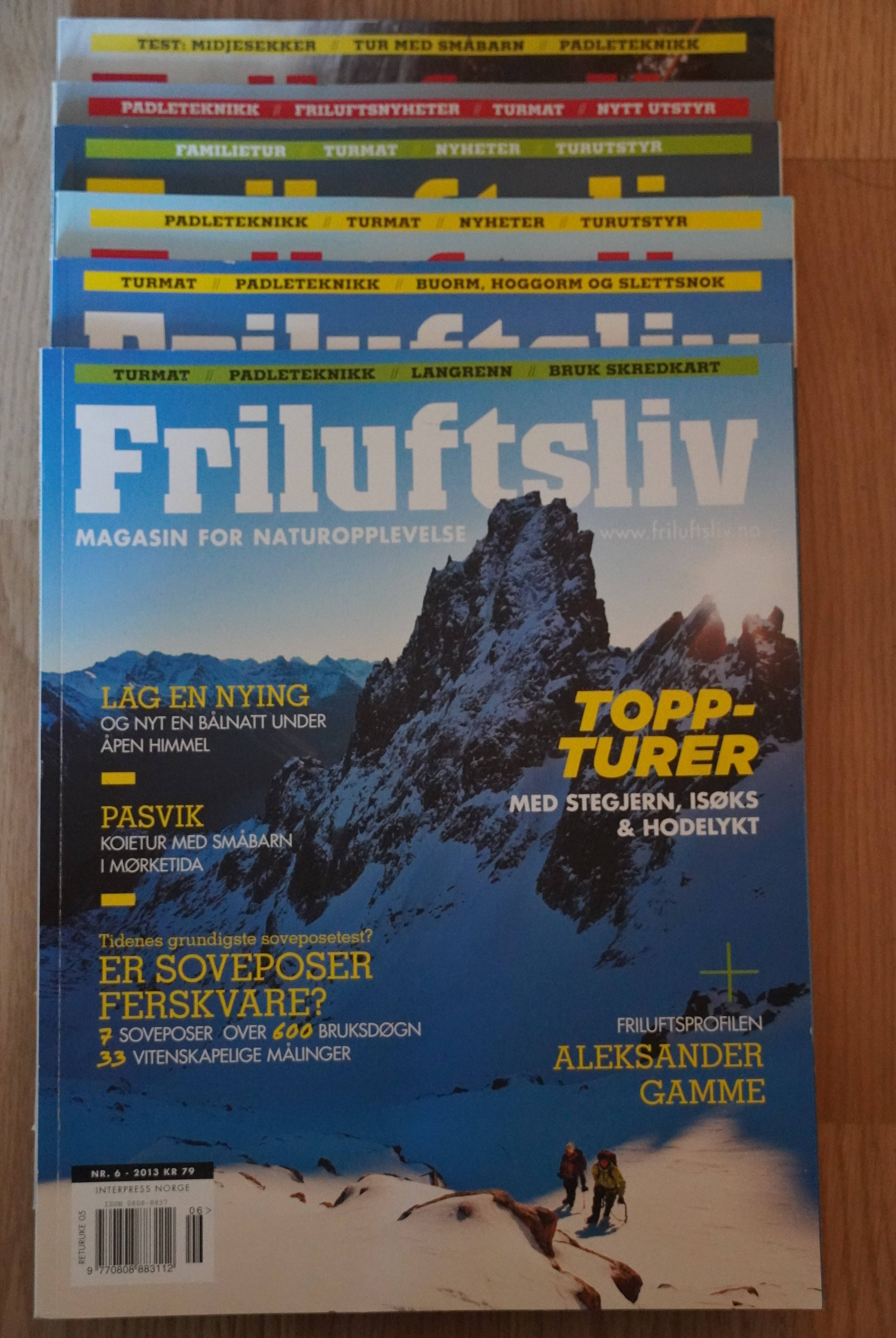 Friluftsliv-blader 2013