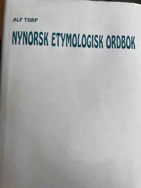 Nynorsk etymologisk ordbok