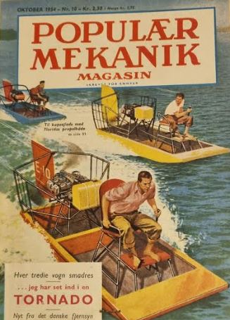 Populær mekanik magasin 1954 No 10