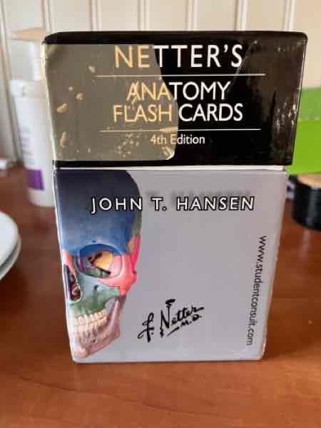 Netter’s Anatomy Flash cards
