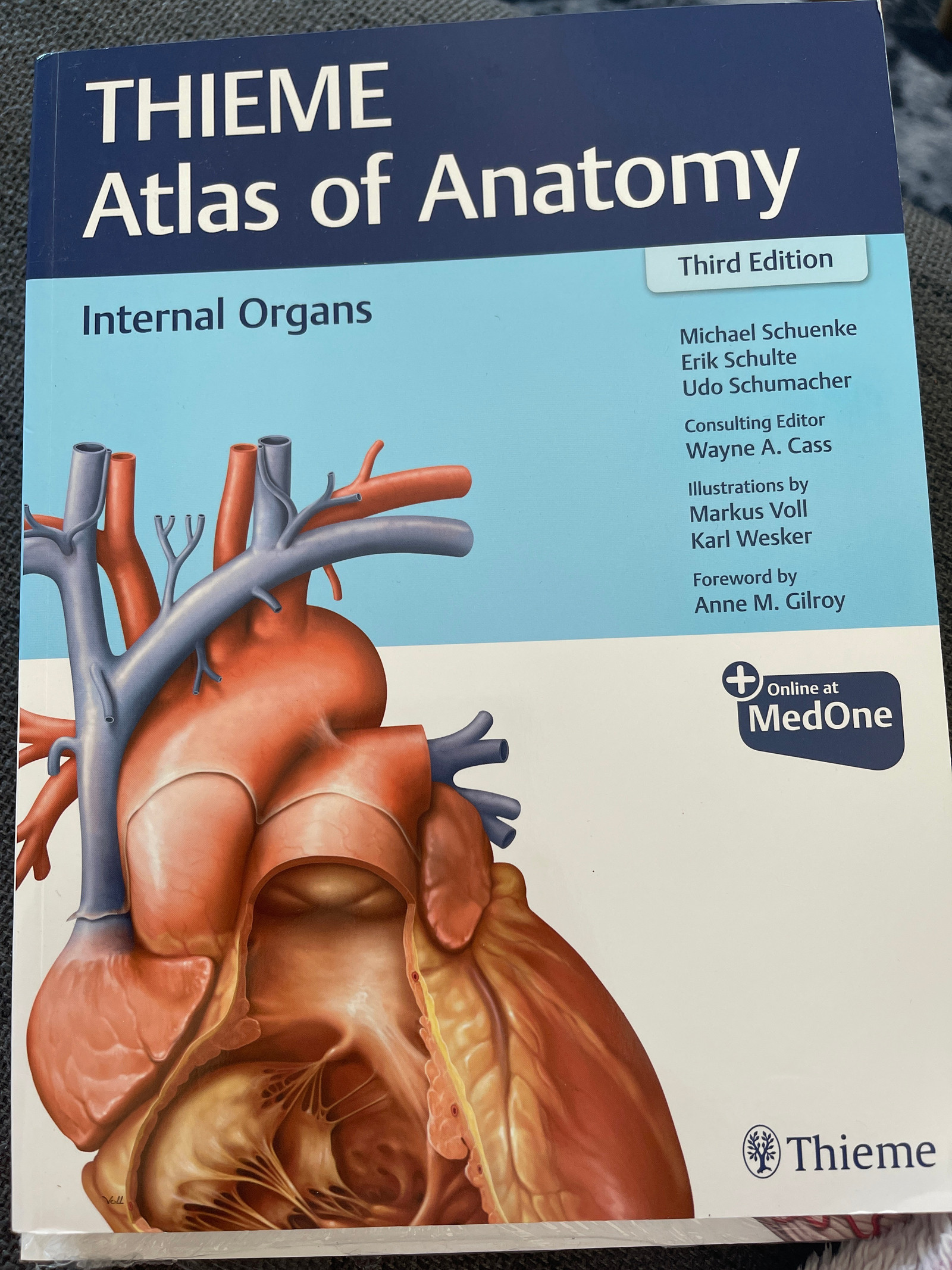Atlas of anatomy: internal organs