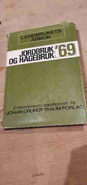 Landbrukets årbok 1969