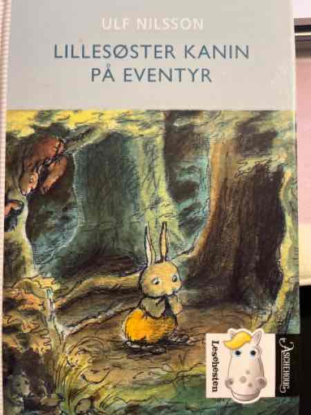 Lillesøster kanin på eventyr