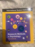 Research methods in psychology