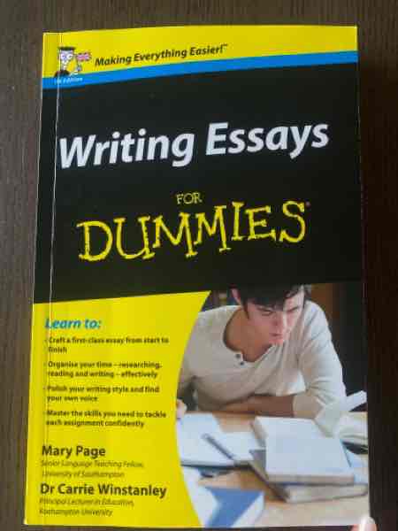 Writing Essays For Dummies