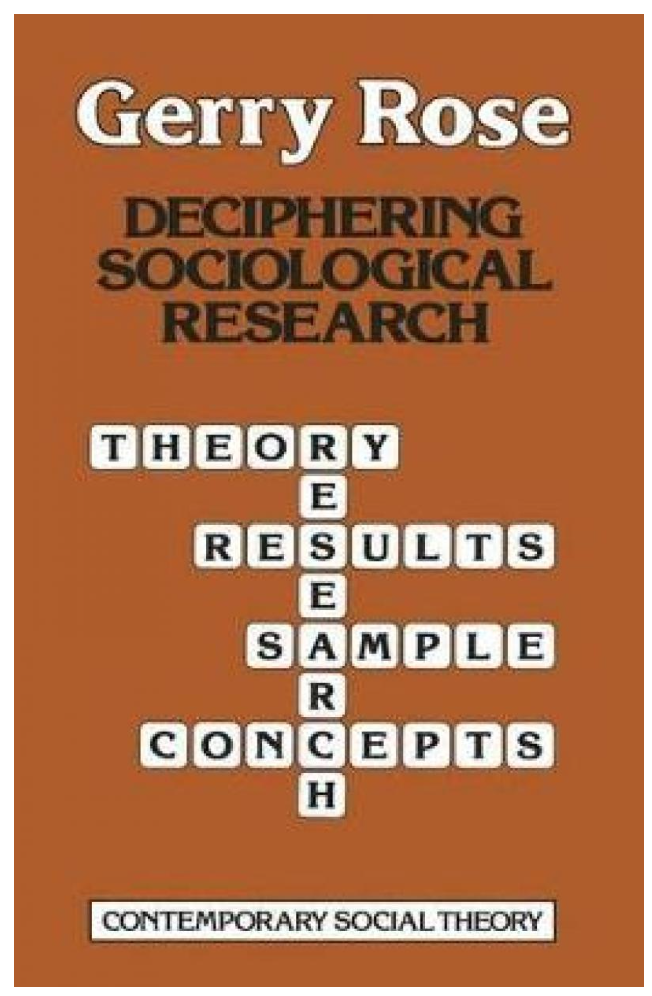 Desiphering socialogical research
