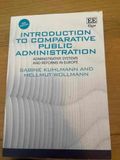 Introduction to comparative public administration 