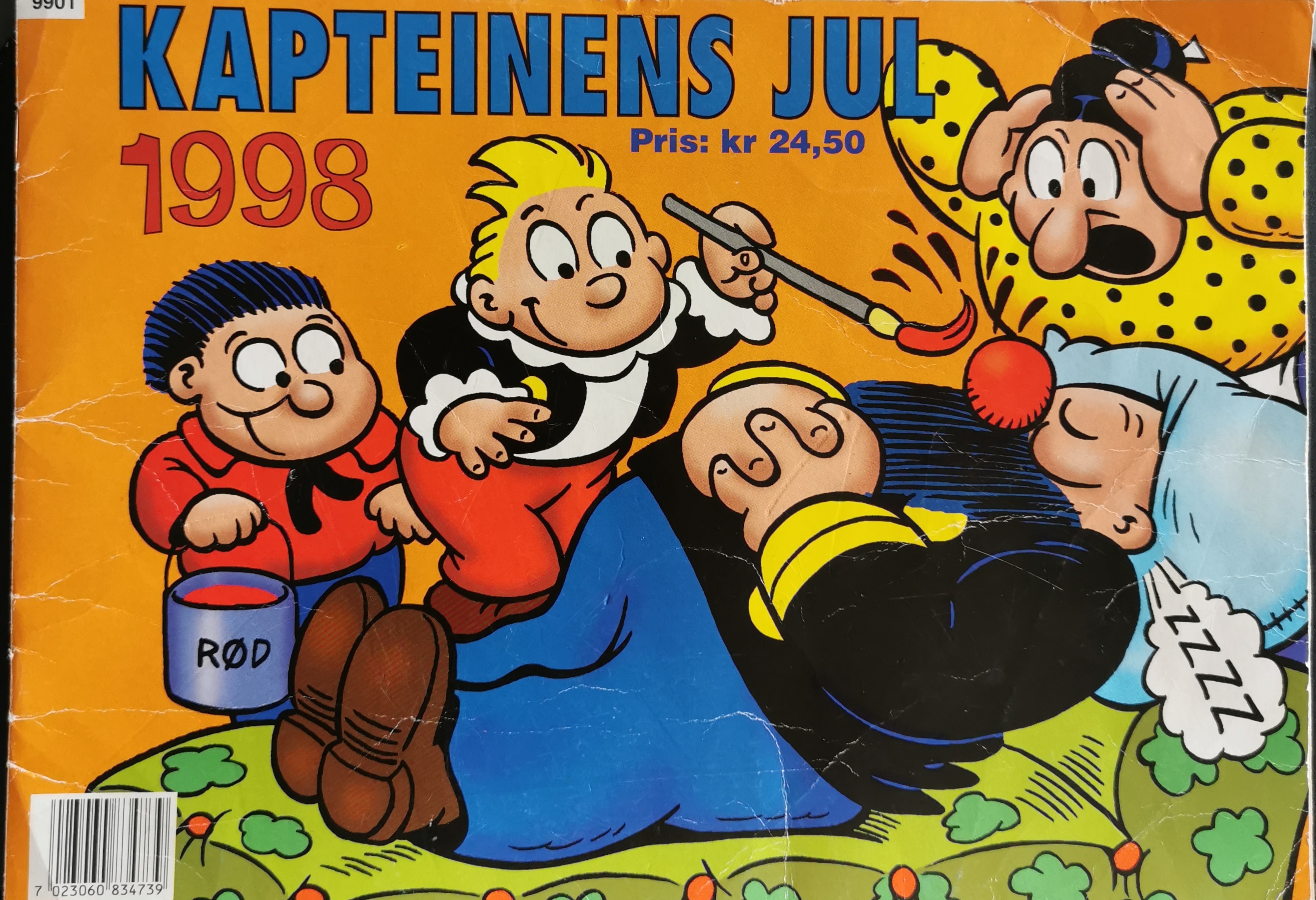 Kapteinens jul: kapteinen og rakkerungene