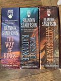 The Stormlight Archive books 1-3