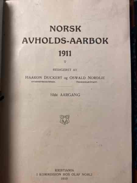 Norsk Avholds-Aarbok 1911