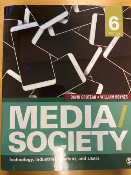 Media/Society (6th edition)