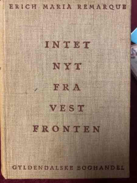 INTET NYT FRA VESTFRONTEN 