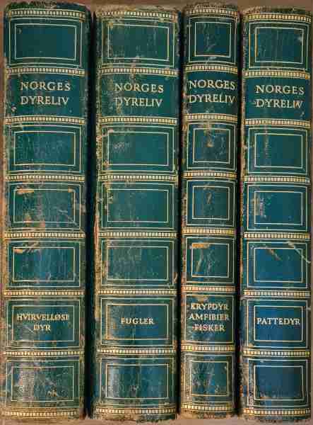 Norges dyreliv I-IV