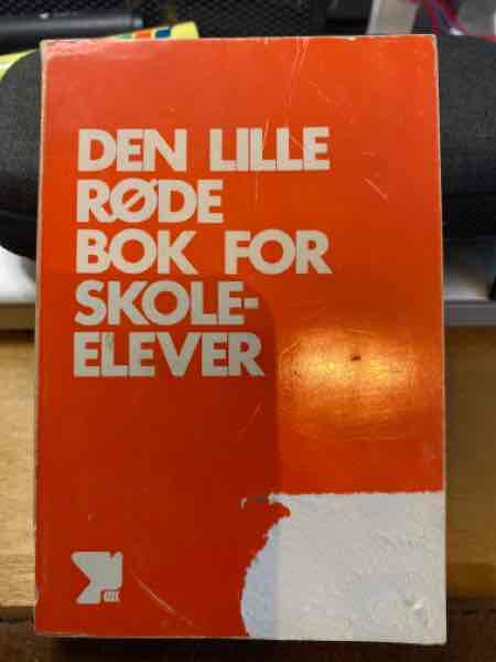 DEN LILLE RØDE BOK FOR SKOLEELEVER