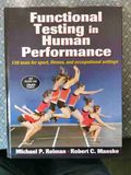 Functional testing in human performance.