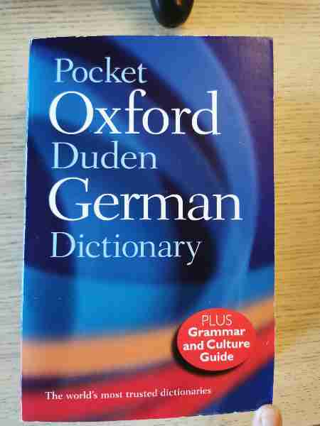 Pocket Oxford Duden German Dictionary 