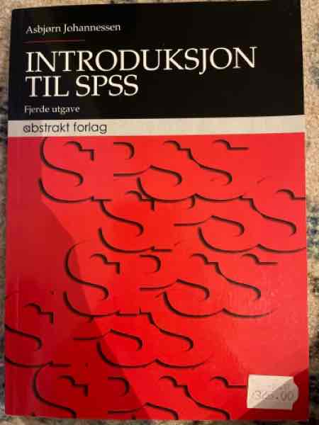 Introduksjon til SPSS
