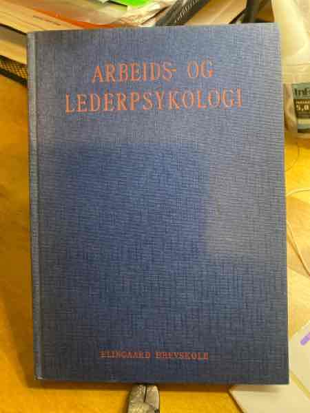 Arbeids- og lederpsykologi