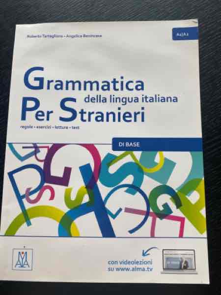 Grammatica della lingua italiana Per Stranieri