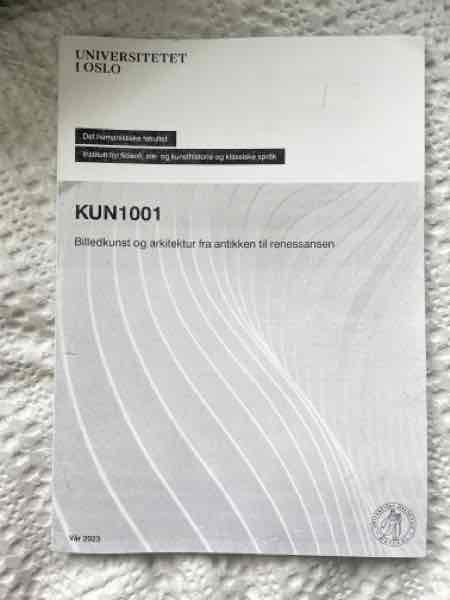 KUN1001 Kompendium 