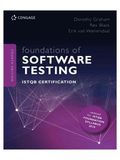 Foundations of Software Testing