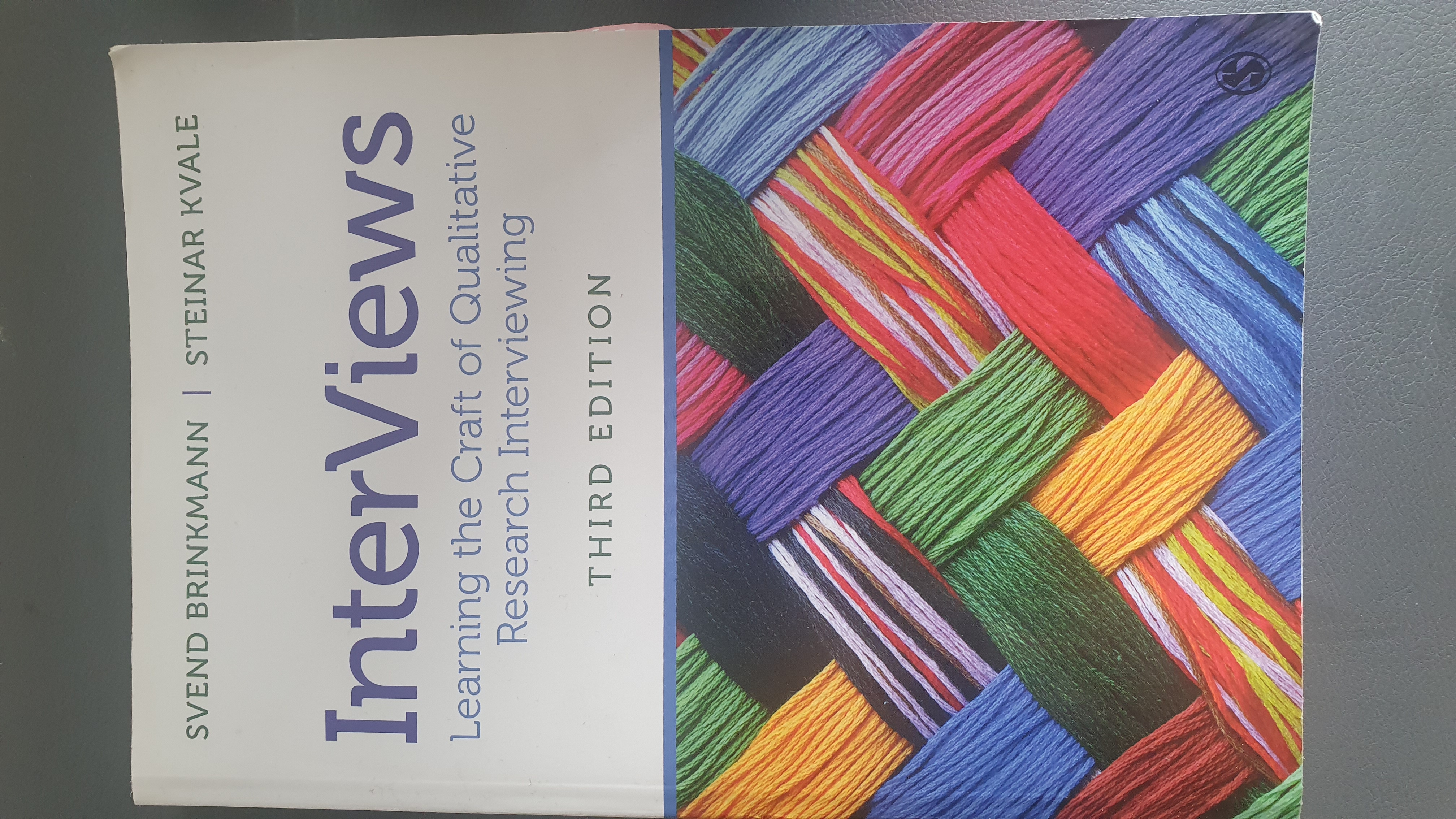 Interwiews: learning the craft of qualitative research interviewing