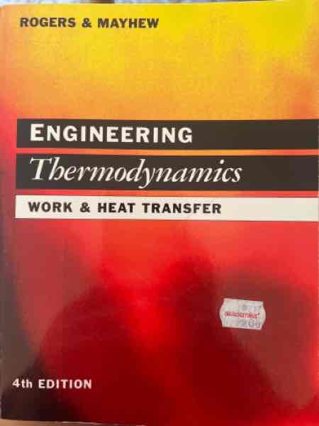 Engineering Thermodynamics