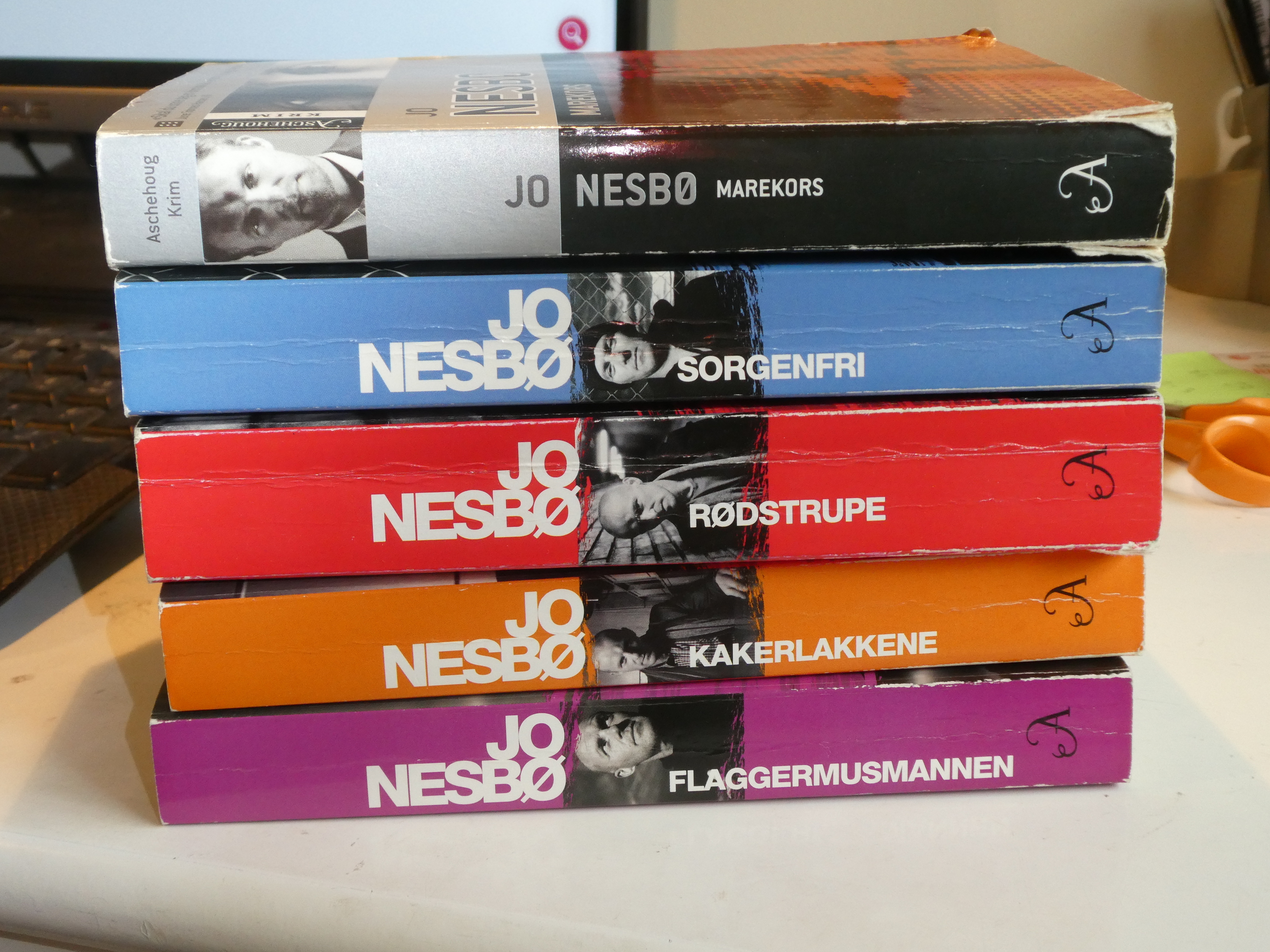 Jo Nesbø, bokpakke 5 bøker