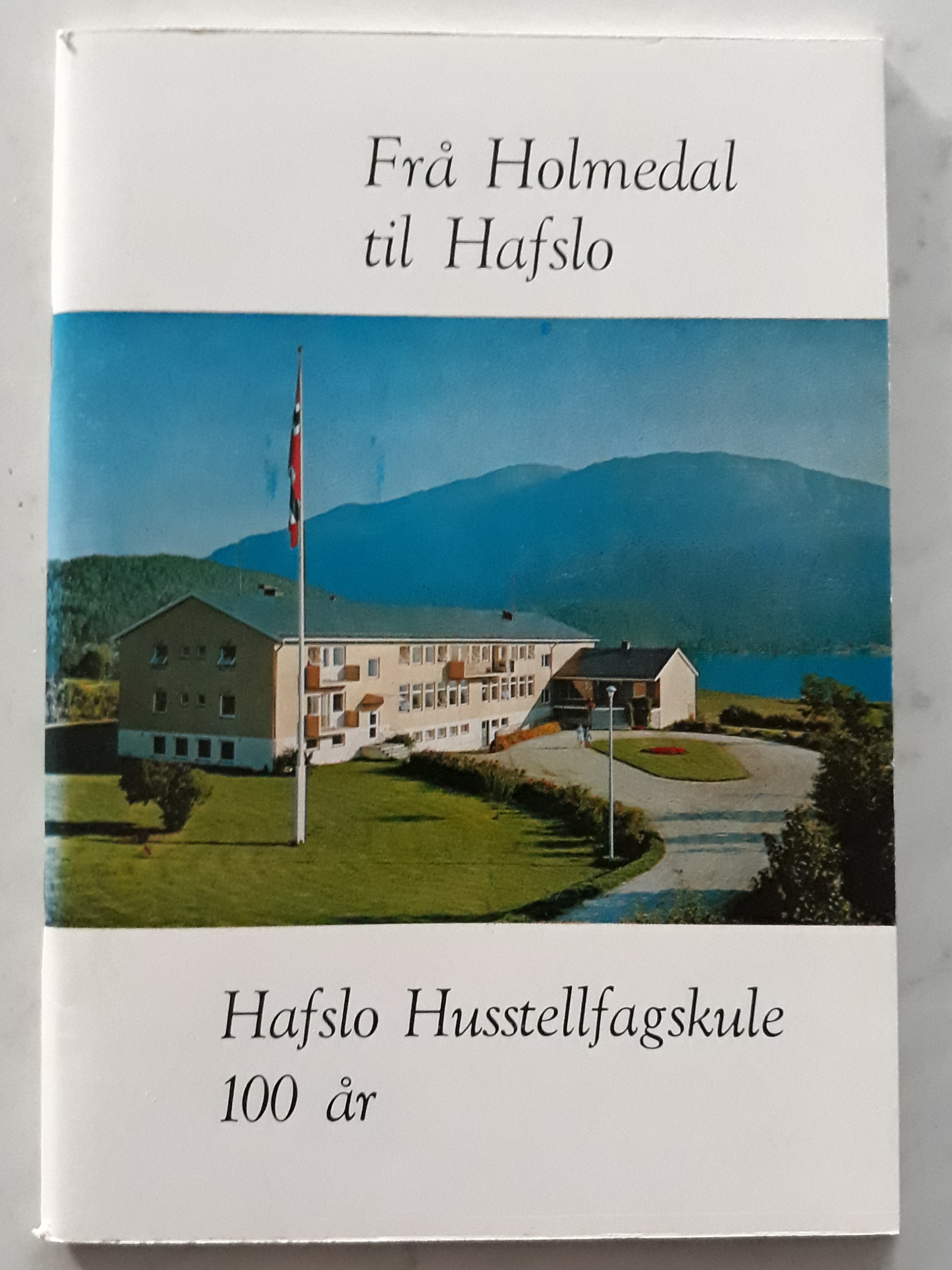 Frå Holmedal til Hafslo. Hafslo Husstellfagskule 100 år