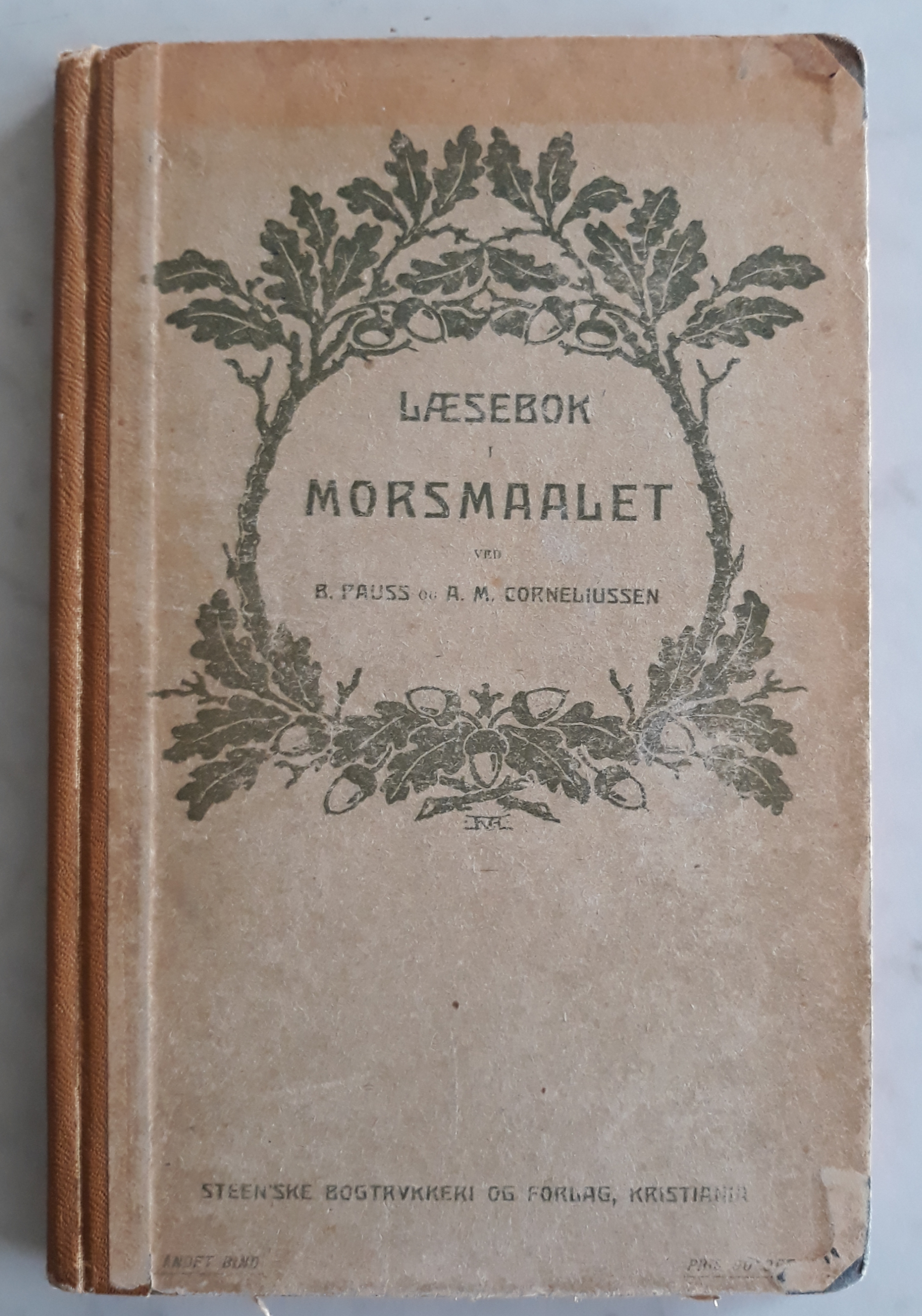 Læsebok i morsmaalet. Andet bind