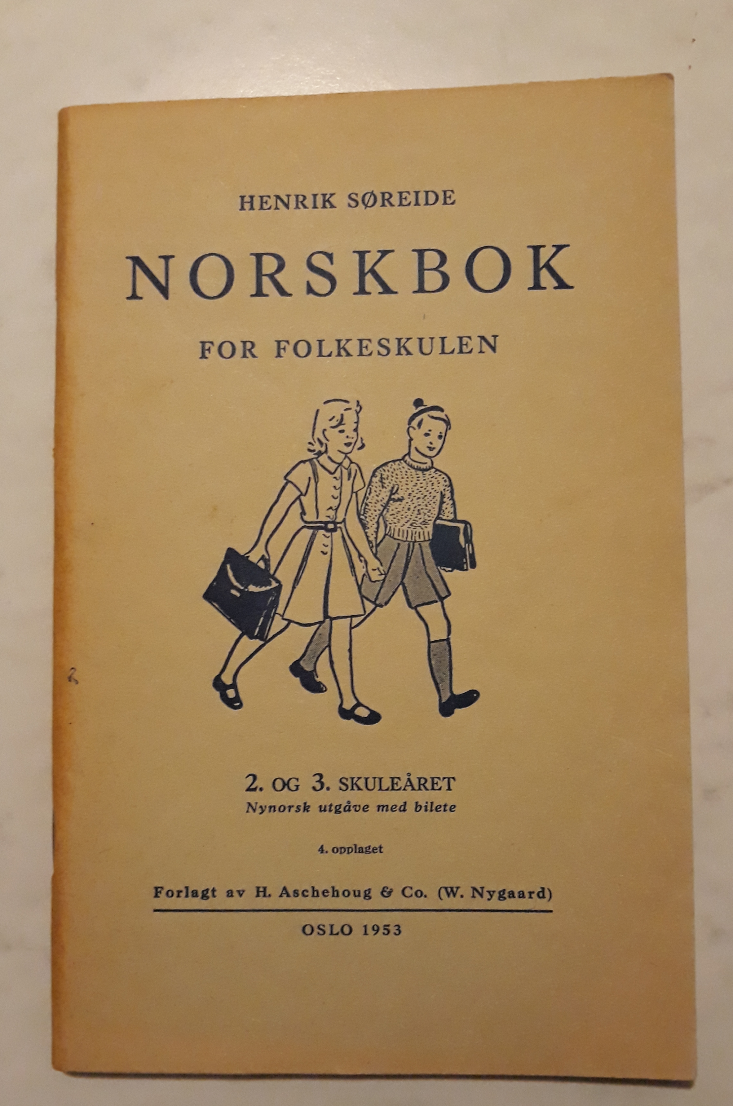 Norskbok for folkeskulen. 2. og 3. skuleåret