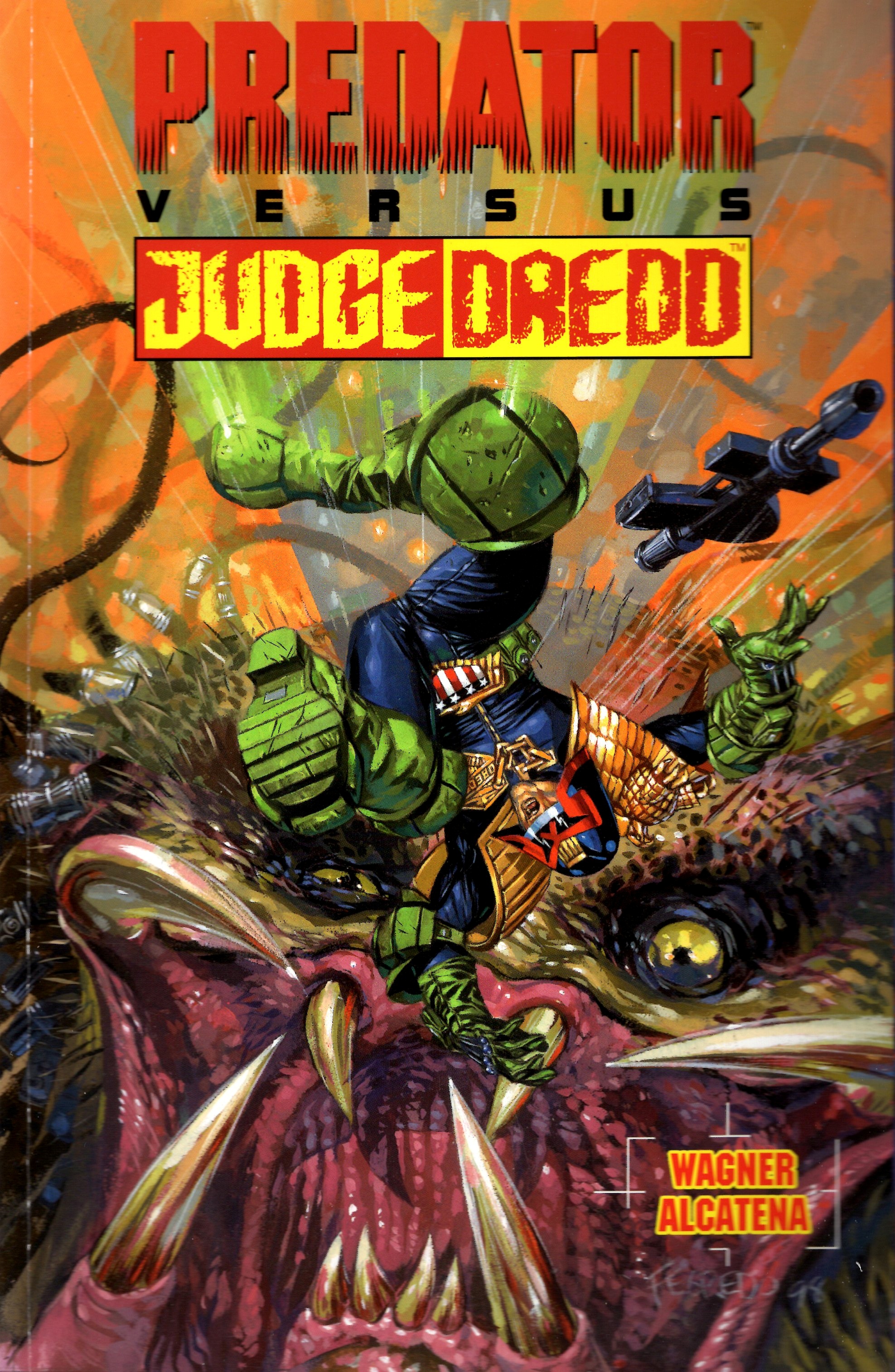 Predator versus Judge Dredd