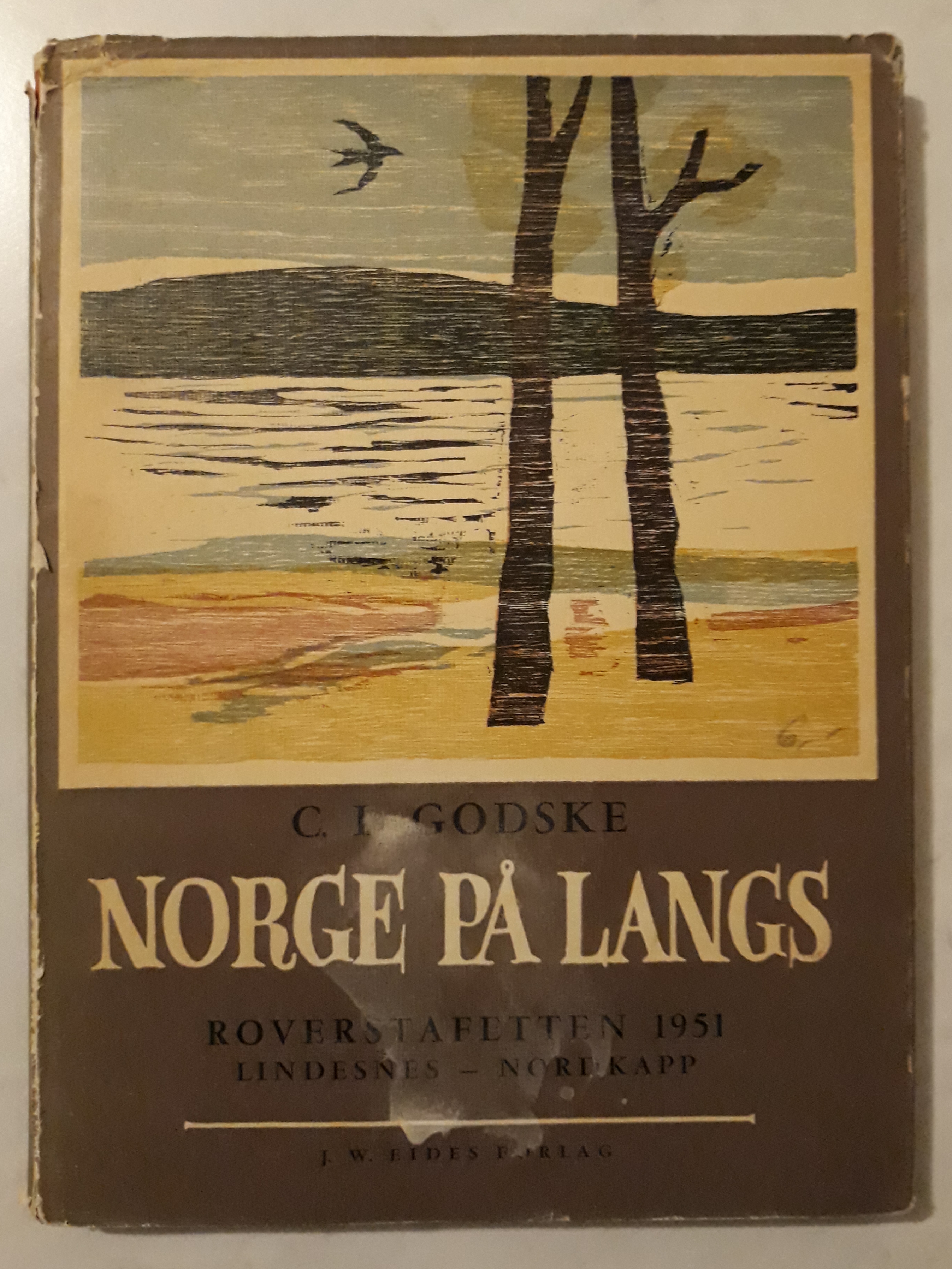 Norge på langs. Roverstafetten 1951 Lindesnes-Nordkapp