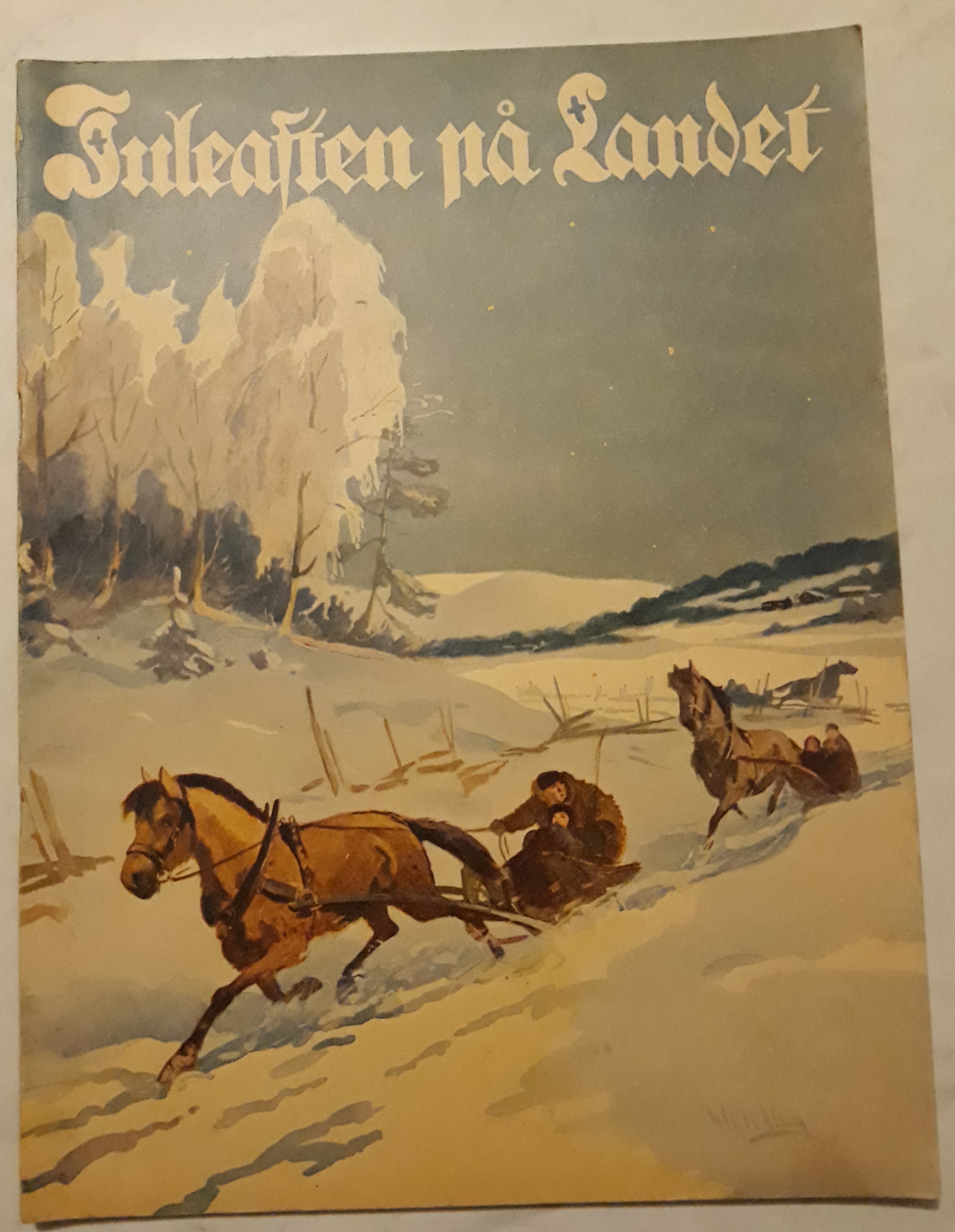 Julaften på Landet 1942