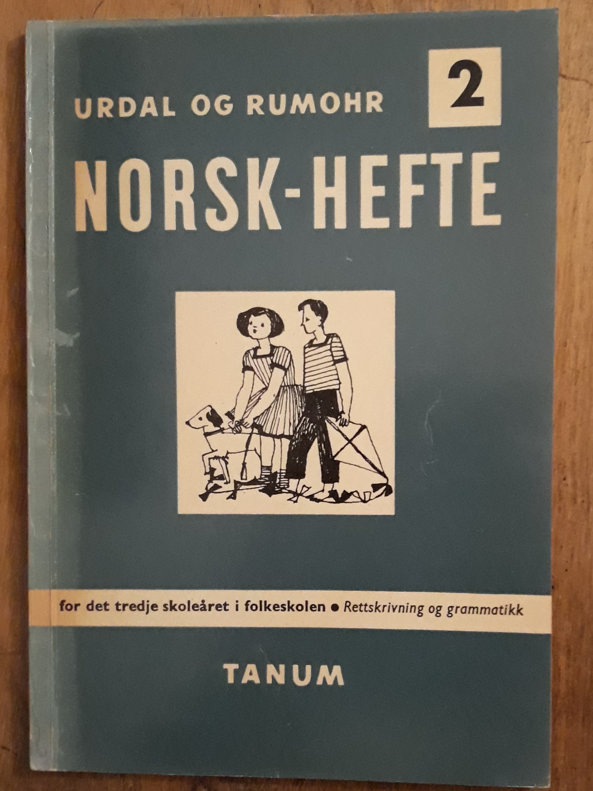 Norsk-hefte. 2. Rettskrivning og grammatikk for det tredje skoleåret i folkeskolen