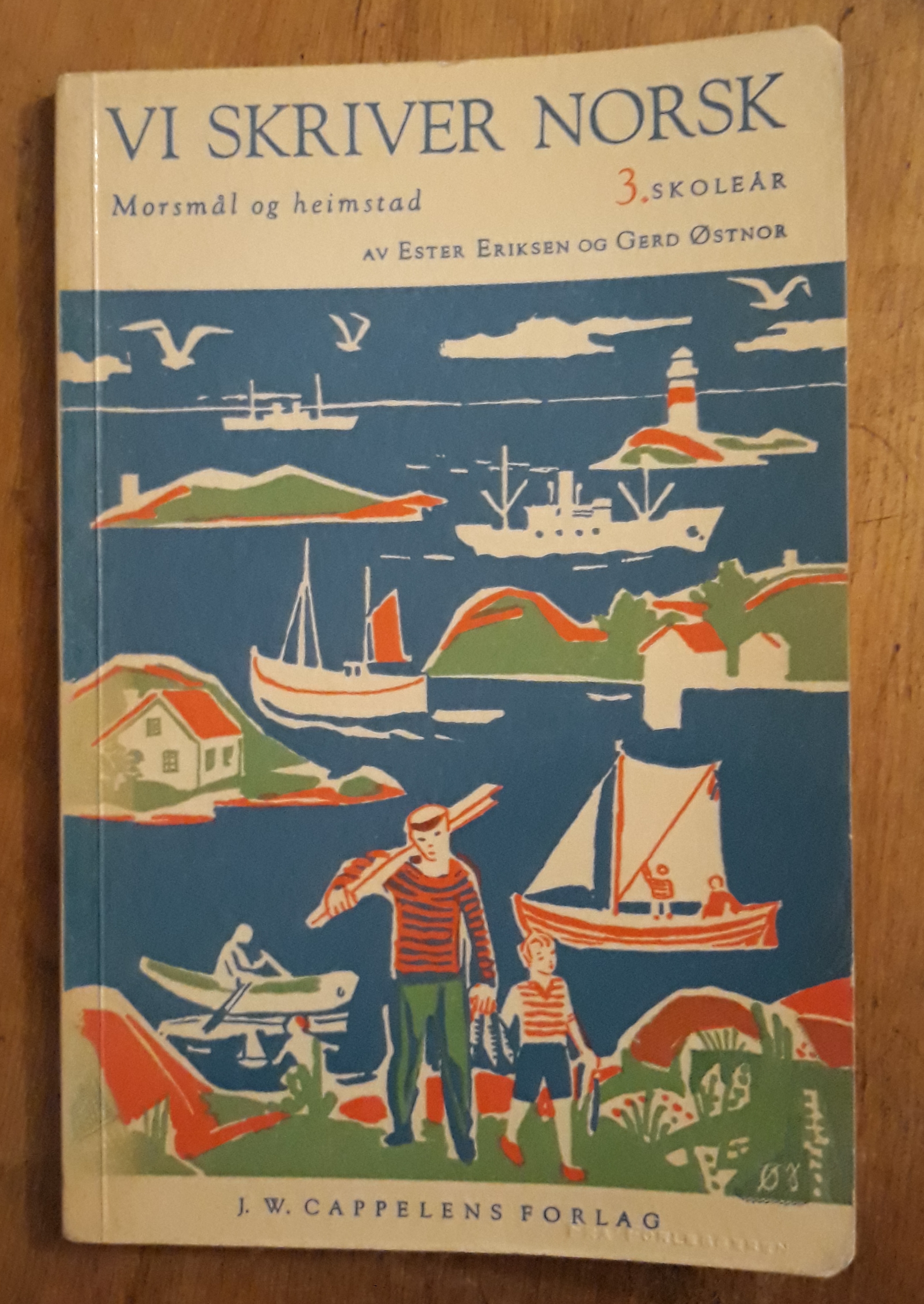 Vi skriver norsk. Morsmål og heimstad. 3. skoleår