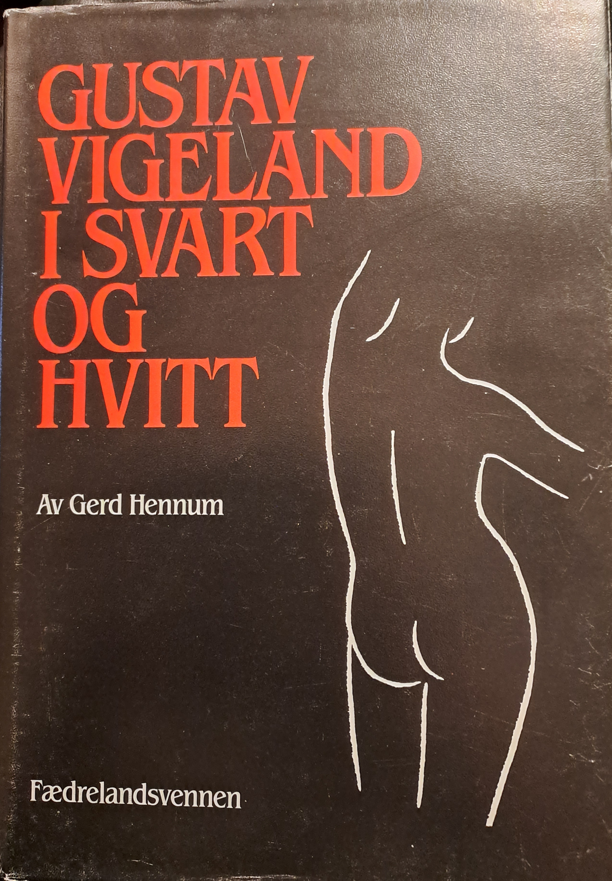 Gustav Vigeland i svart og hvitt